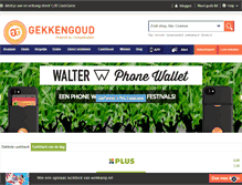 Tablet Screenshot of gekkengoud.nl